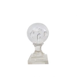 Vintage glass sphere
