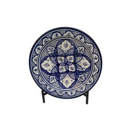 Morocco Safi Platter with iron stand