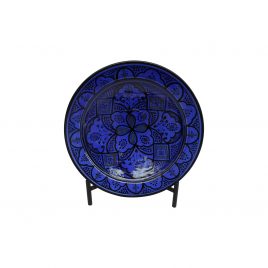 Morocco Safi Platter with iron stand