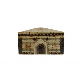 Architectural box eggshell inlay