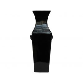 Black Imperial ceramic vase (Large)
