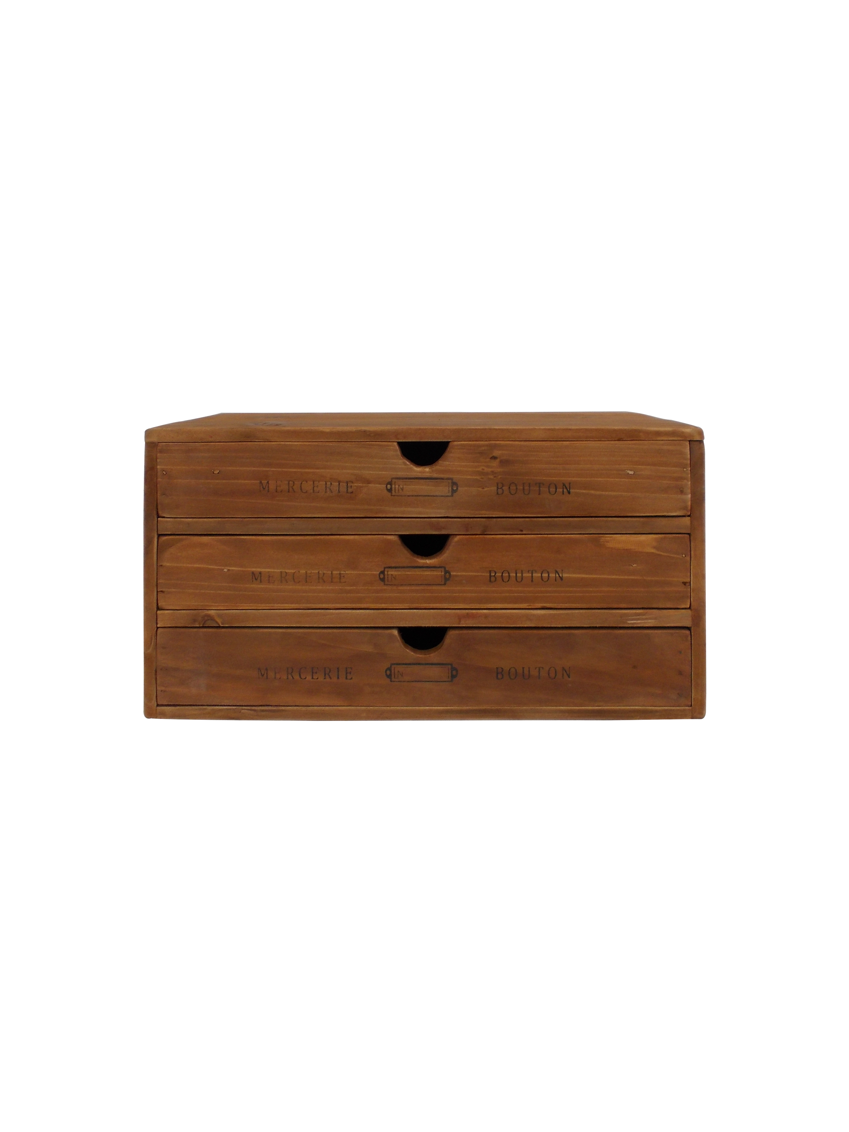 Small Wooden Drawer Storage 3 Drawers C C Home Limited