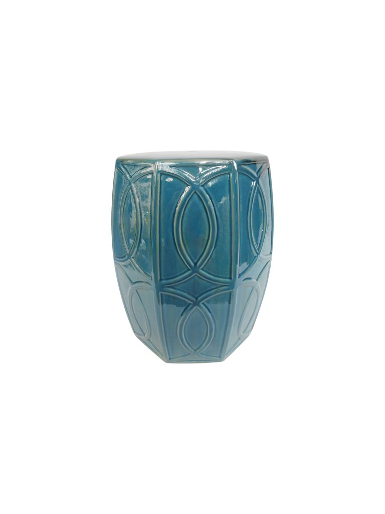 Turquoise Neoteric Ceramic Garden Stool C C Home Limited