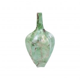 Green Marble Ceramic Vase (Medium)