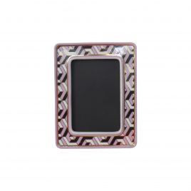 Pale Pink Maze Pattern Frame