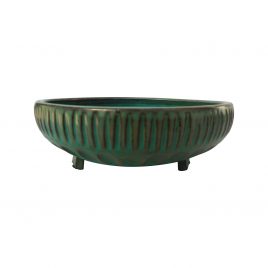 Gun Metal Pottery Plant (Large)