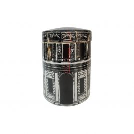 Black & White Architecture Caramic Jar (M)