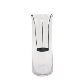 Metal Tealight Candle Holder Insert in Glass (L)