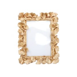 Golden Leaf Photo Frame