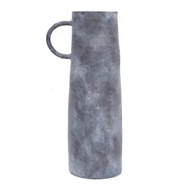 Matted Grey Ceramic Pitcher (L)