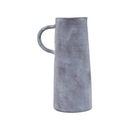 Matted Grey Ceramic Pitcher (S)
