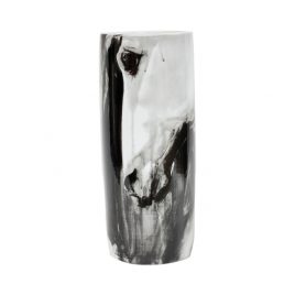 Wild Horses Free Hand Painted Vase