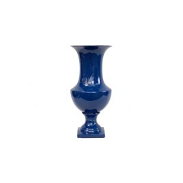 Dutchess Navy Ceramic Urn (S)