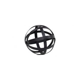 Black Wooden Ball (L)