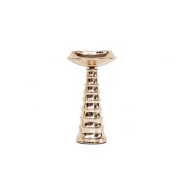 Golden Metal Decorative Candle Holder (S)