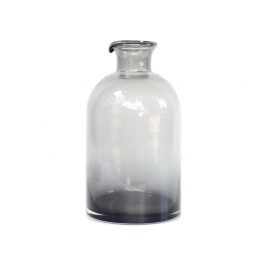 Decorative Grey Glass Vase