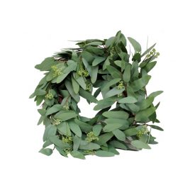 Green Leaf Wreath Garland