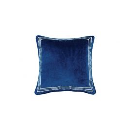 Royal Blue Stripe Pattern Pillow Case