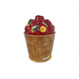 Ceramic Apple Canister