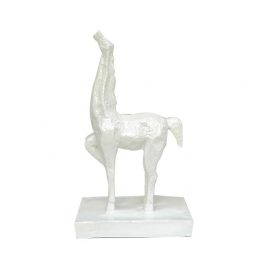 White Standing Ceramic Horse (S)