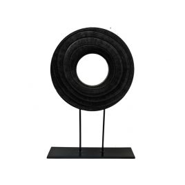Wooden Ring on Base (M)