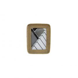 Gold Woven Rope Frame (S)