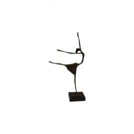 Brass Modern Dance Sculpture