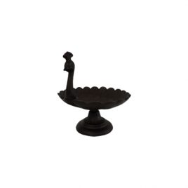 Metal Decorative Tray Peacock