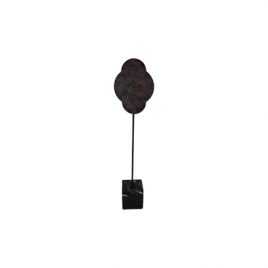 Rusty Metal Ornament with stand