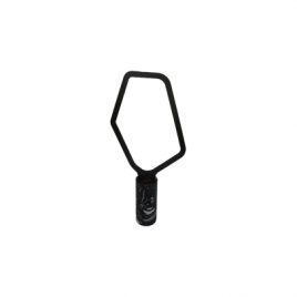 Decorative Black Geometric Accent with Base(L)