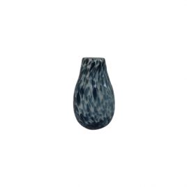 Blue Swirl Glass Vase (M)