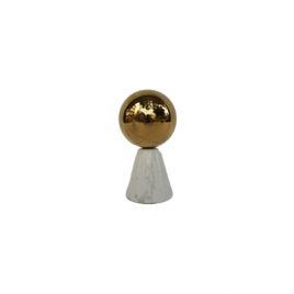 Gold Sphere on Mable Base(S)