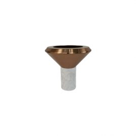 Gold Bowl on Mable Base