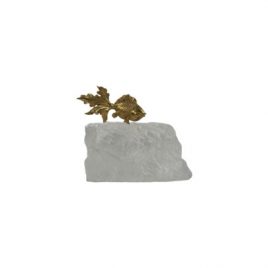 Goldfish on Crystal Base