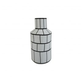 Black & White Ceramic Vase (L)