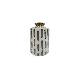 Ceramic Vase Gold Edge (S)