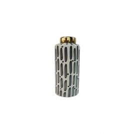 Ceramic Vase Gold Edge(L)