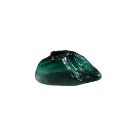Emerald Mineral Glass Vase (S)