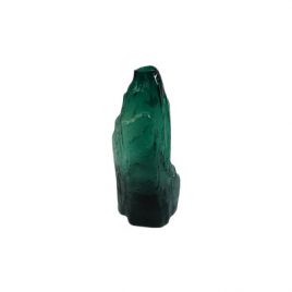 Emerald Mineral Glass Vase (L)