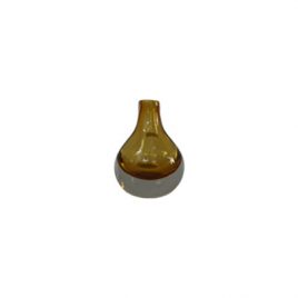 Decorative Glass Vase (Brown)