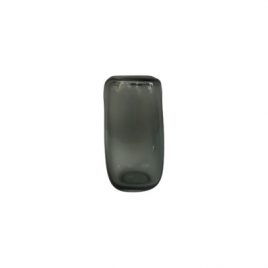 Decorative Grey Glass Vase