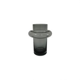 Decorative Grey Glass Vase(S)