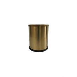 Metallic Trash Can(Gold)
