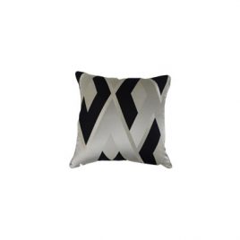 Geometric Black-White Pillow