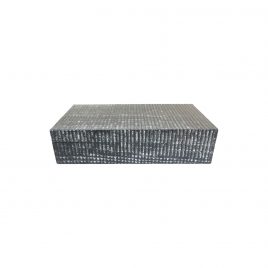 Grey Wood Grain Decorative Box (L)
