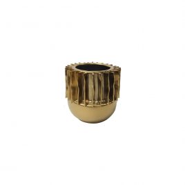 Modern Gold Ceramic Vase