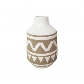 Painted African Vase
