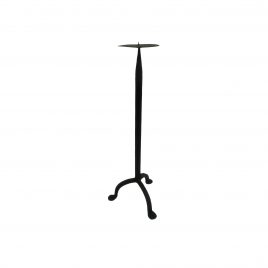 Hand Fordged Iron candle stick (M)