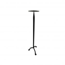 Hand Fordged Iron candle stick (L)