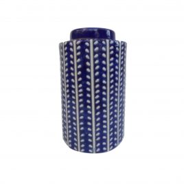 Chinoiserie Ceramic Ginger Jar
